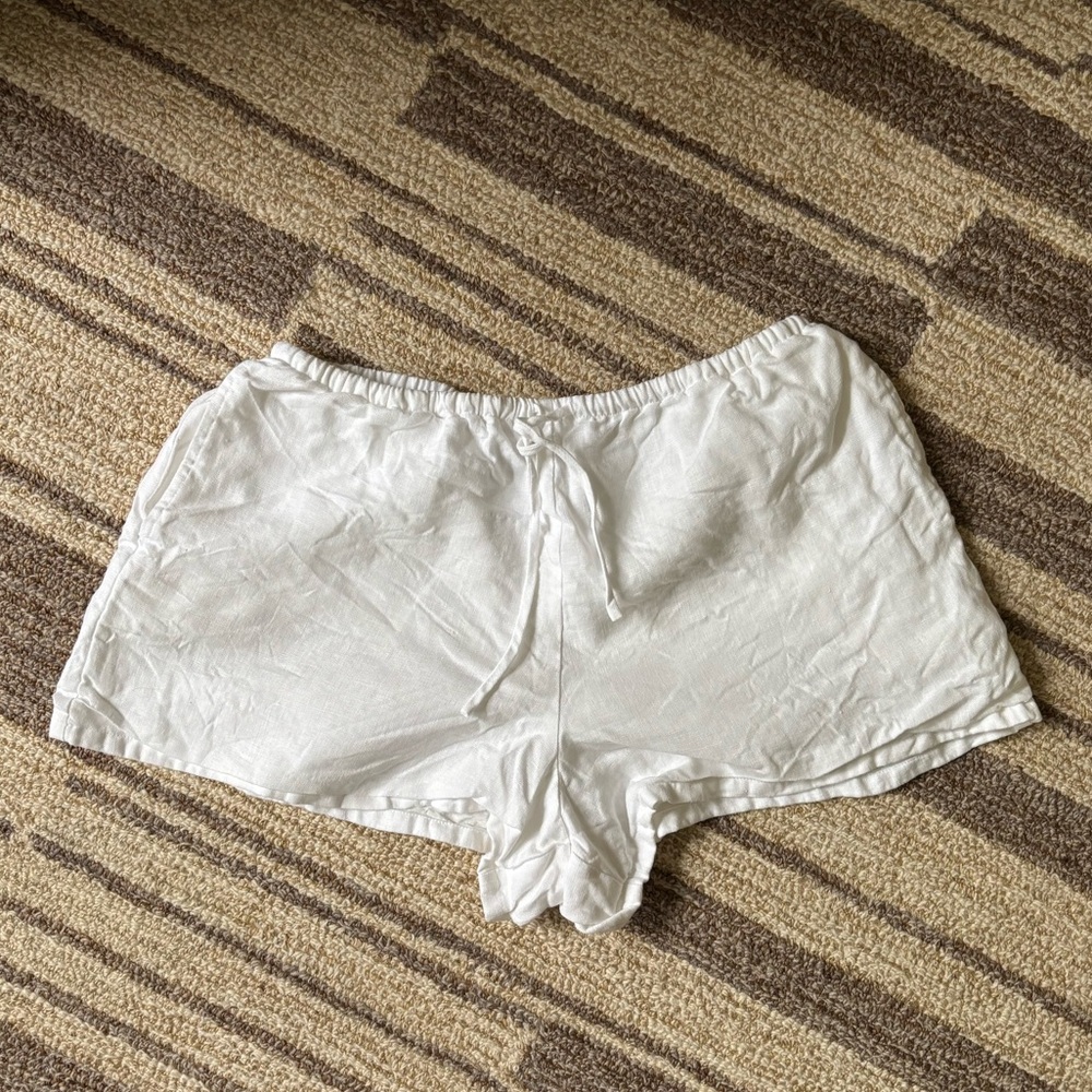 Reformation Zoey Linen Shorts